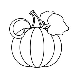 Pumpkin Svg Png Eps Pdf Cut Files, Pumpkin Svg File, Fall Pumpkin Svg, Cricut Silhouette