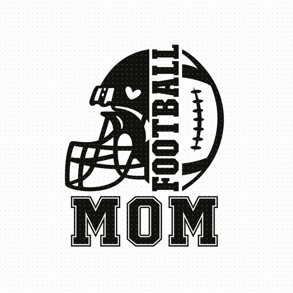 Football Mom Svg, Png, Eps, Pdf Files, Football Mom Life Svg, Football Mom Shirt Svg, Football Women Svg, Football Mama Svg, Football Fan