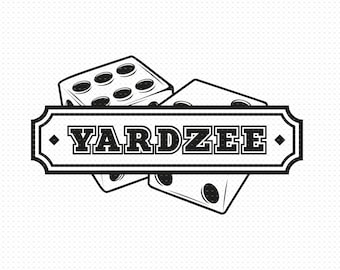 Yardzee Svg Png Pdf Eps Ai Cut File, Family Yard Game, Yardzee Stencil Svg, Yardzee Graphics, Yardzee Game, Camping Games, Cricut Silhouette