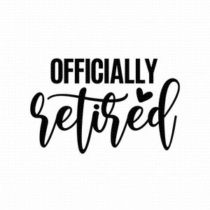 Fichiers officiellement retraités Svg Png Eps Pdf, Svg de retraite, retraités svg, Svg drôle de retraite, retraite chemise Svg