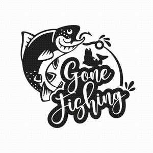 Gone Fishing Svg Png Eps Pdf-bestanden, Gone Fishin Svg, Fishing Svg, Fishing Svg Files, Funny Fishing Svg, Funny Fishing Quotes