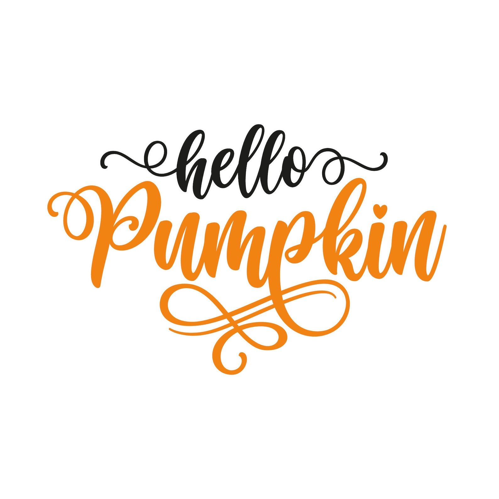 Hello Pumpkin Svg Png Eps Pdf Cut Files Pumpkin Svg - Etsy