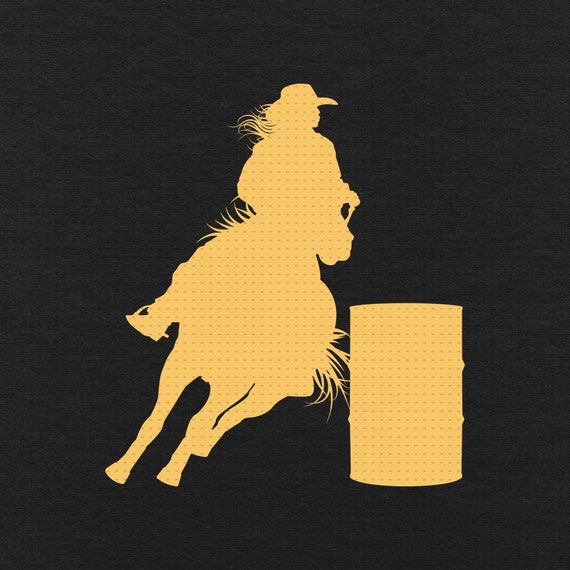Girls Barrel Racing Drawings