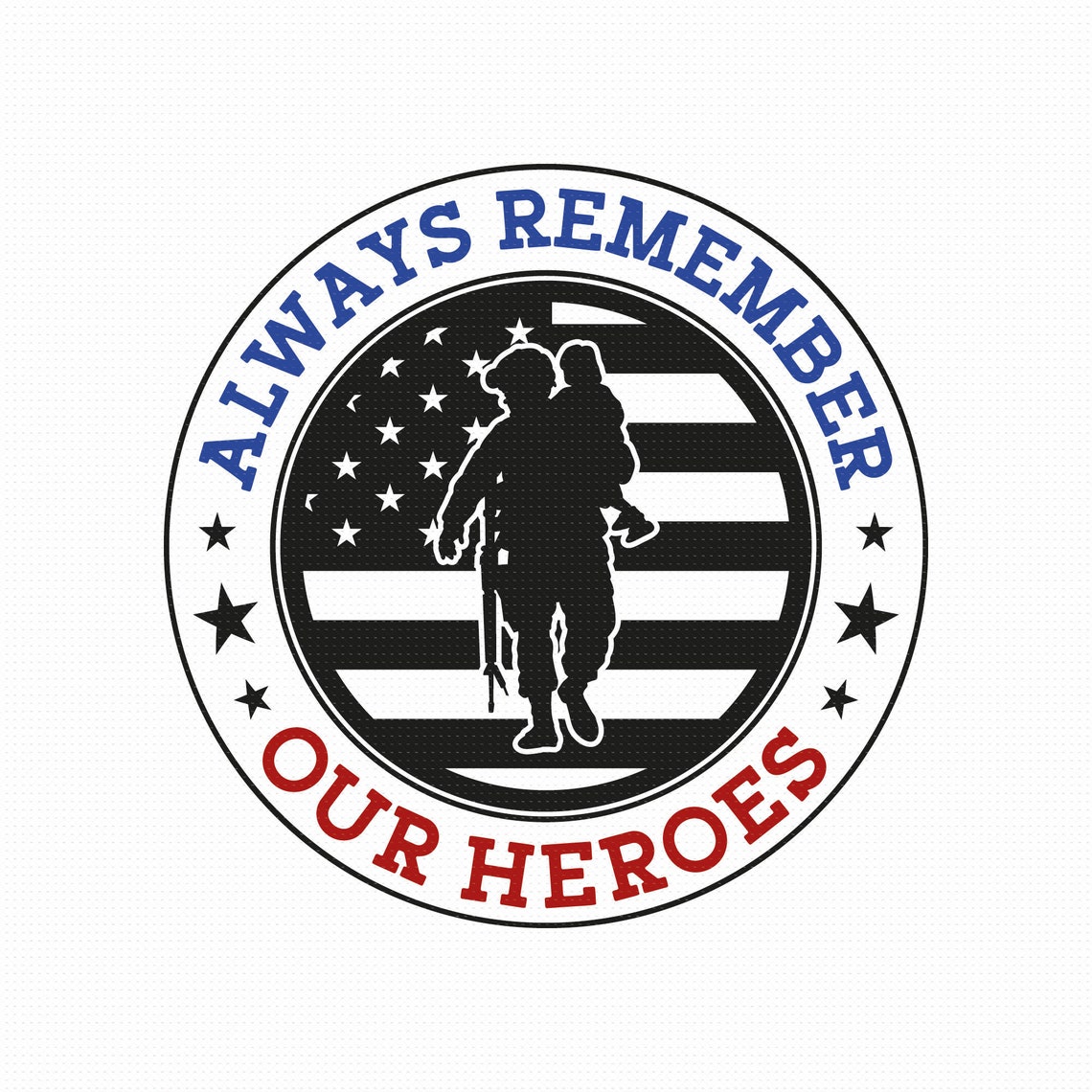 Veterans Day Svg Png Eps Pdf Files Memorial Day Svg Soldier - Etsy