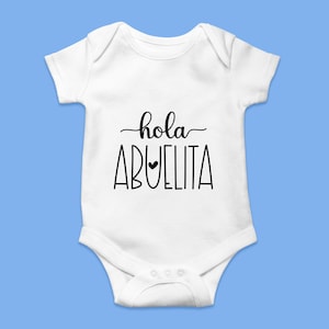 Hola Abuelita Svg Png Eps Pdf Files, Abuelita Svg, Abuela Svg, Oma Svg, Oma Gift Spaans, Cricut Silhouette