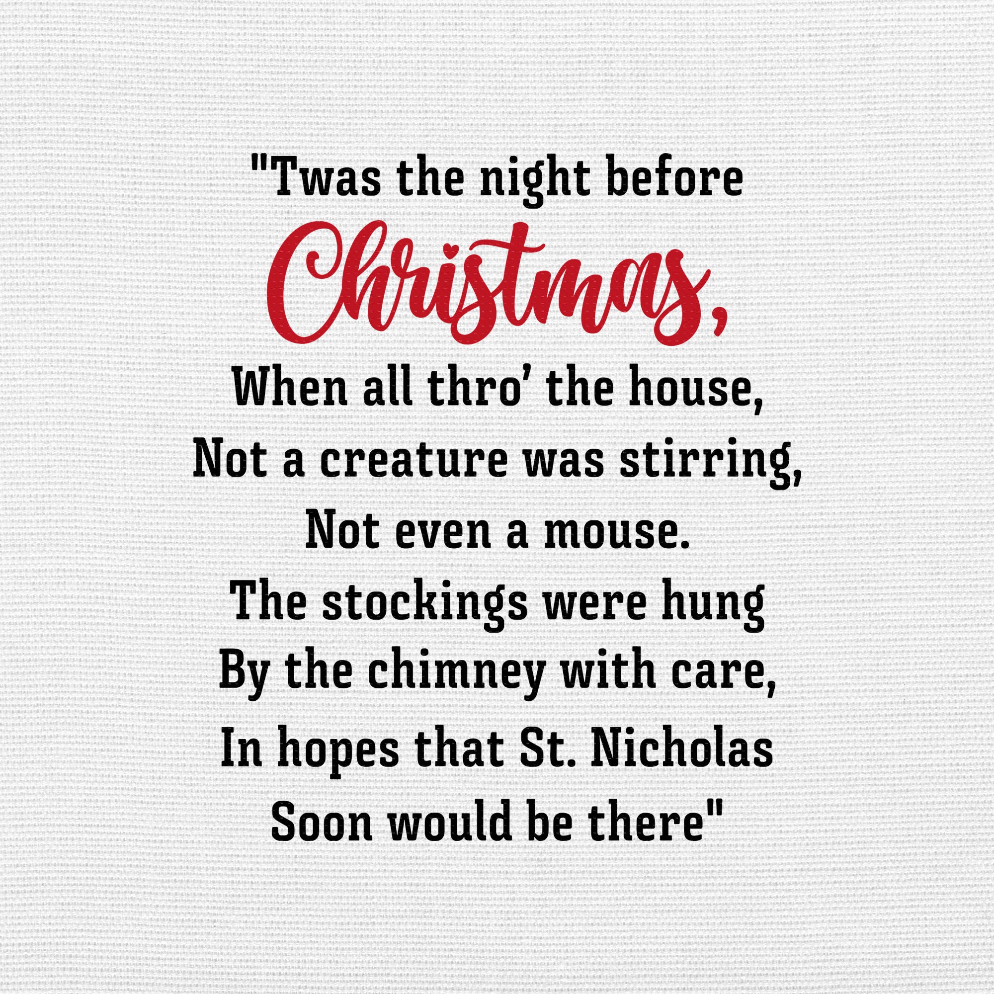 twas the night before christmas svg png eps pdf files, christmas