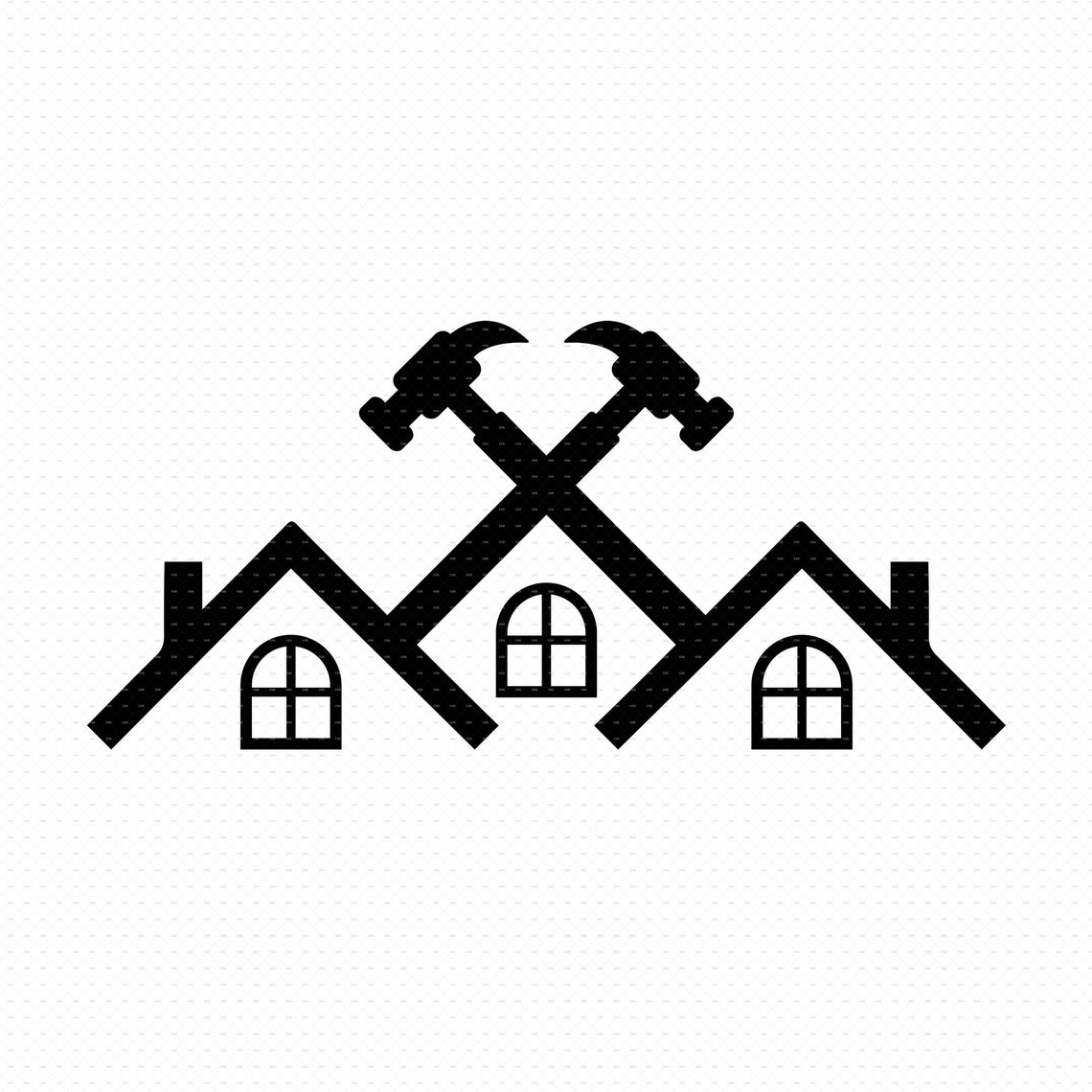 Roofer Logo Svg Png Pdf Eps Cut File Roofing Svg - Etsy