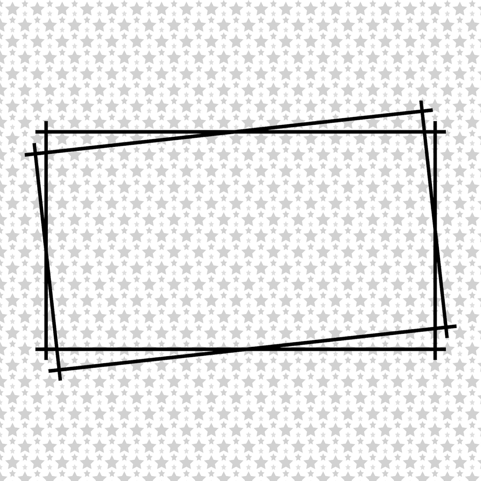 Double Rectangle Frame Svg Png Eps Pdf Files Rectangle Frame - Etsy