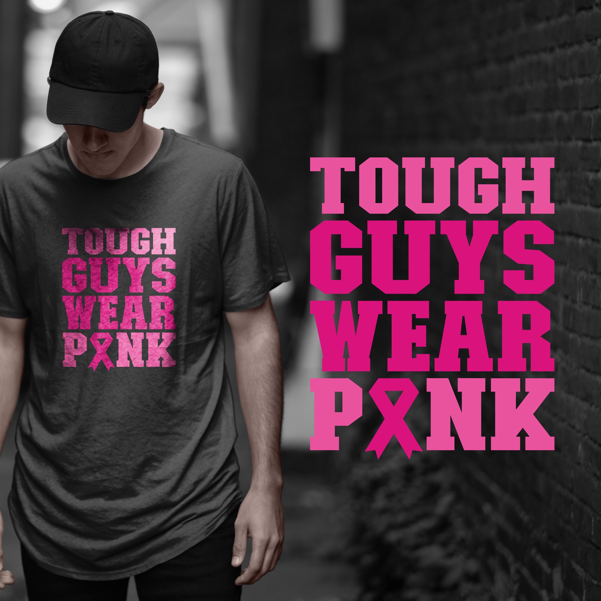 Tough Boys Wear Pink Cool Pink T Shirt Tough Boys Wear Pink Cool Pink T Shirt