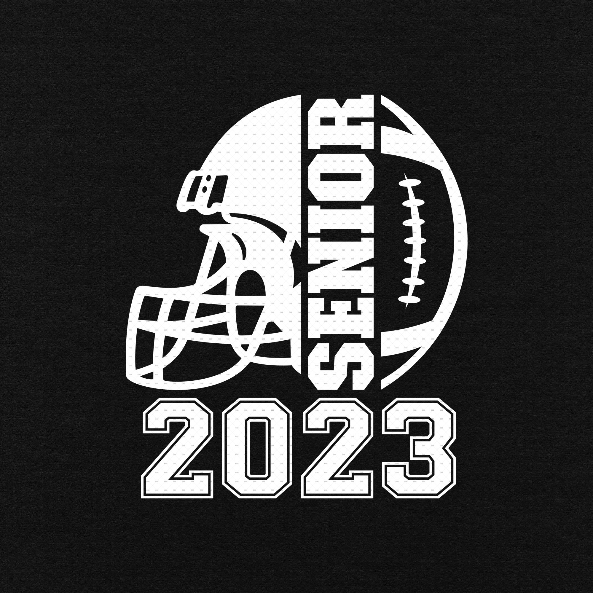 Senior Football Svg Pnd Eps Pdf Files Senior Football 2023 Etsy