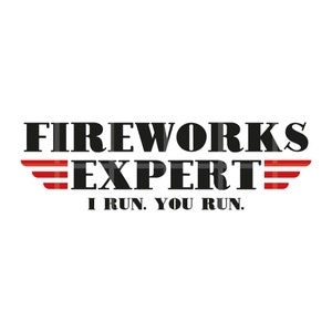 Fireworks Expert Svg Png Pdf Eps Ai Cut File, Fireworks Svg, Independence Svg, 4th Of July Svg, 4th of July Cut Files