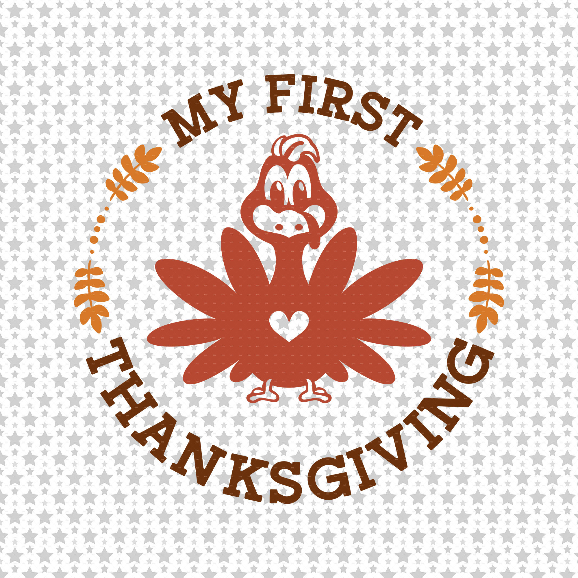 My First Thanksgiving Svg Png Eps Pdf Files Baby Cut File - Etsy UK