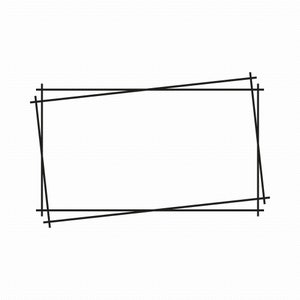 Doppio rettangolo Fotogramma Svg Png Eps File Pdf, Cornice rettangolare Svg, Cornici geometriche, Bordo Svg, Silhouette Cricut