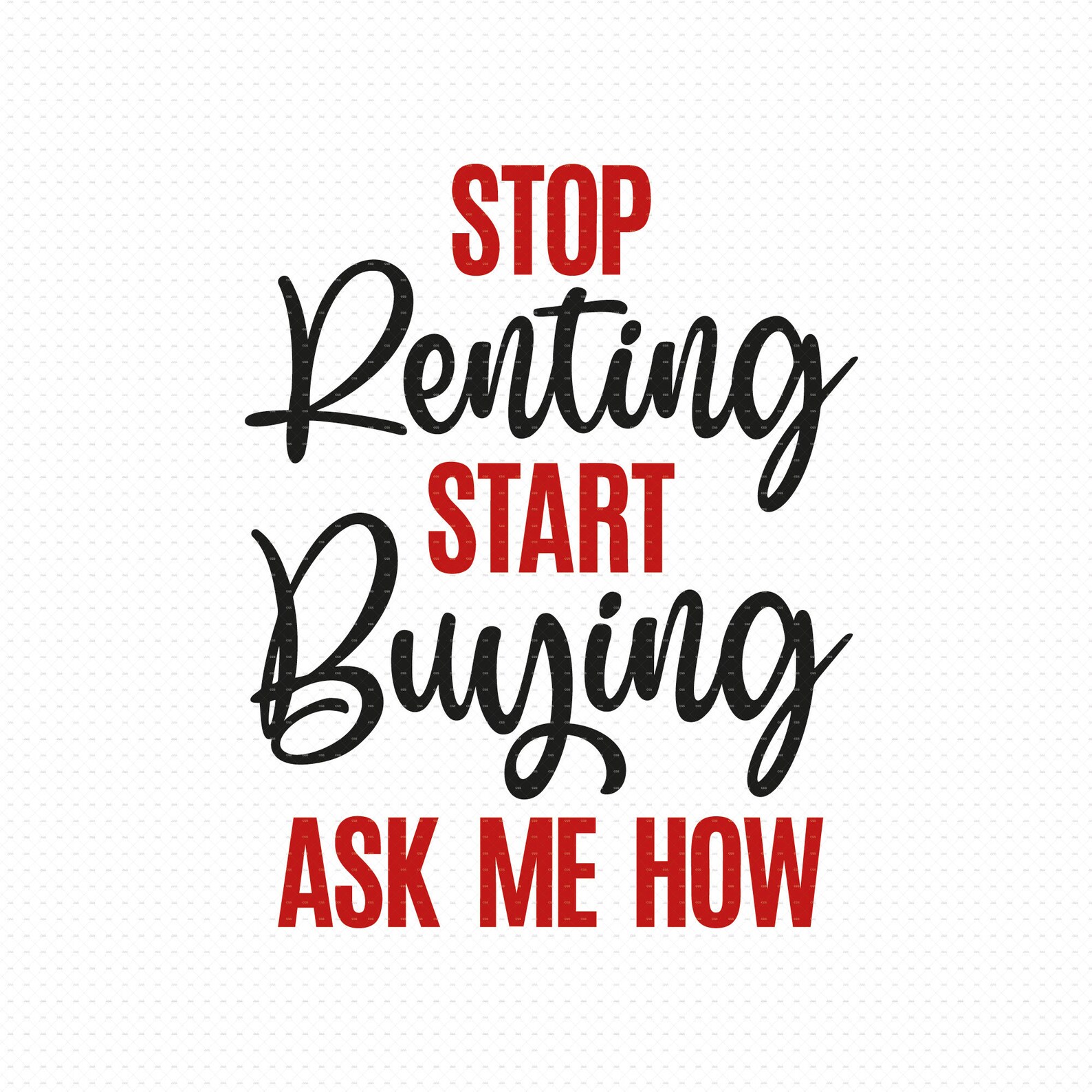 Stop Renting Svg Png Eps Pdf Files Real Estate Svg Real Etsy