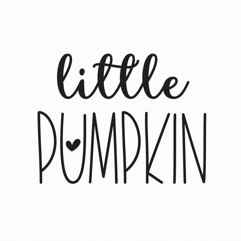 Little Pumpkin Svg Png Eps Pdf Files Cute Pumpkin Svg First - Etsy