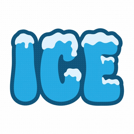 Ice Svg, Png, Eps, Pdf Files, Ice Design Svg, Ice Ice Baby Svg