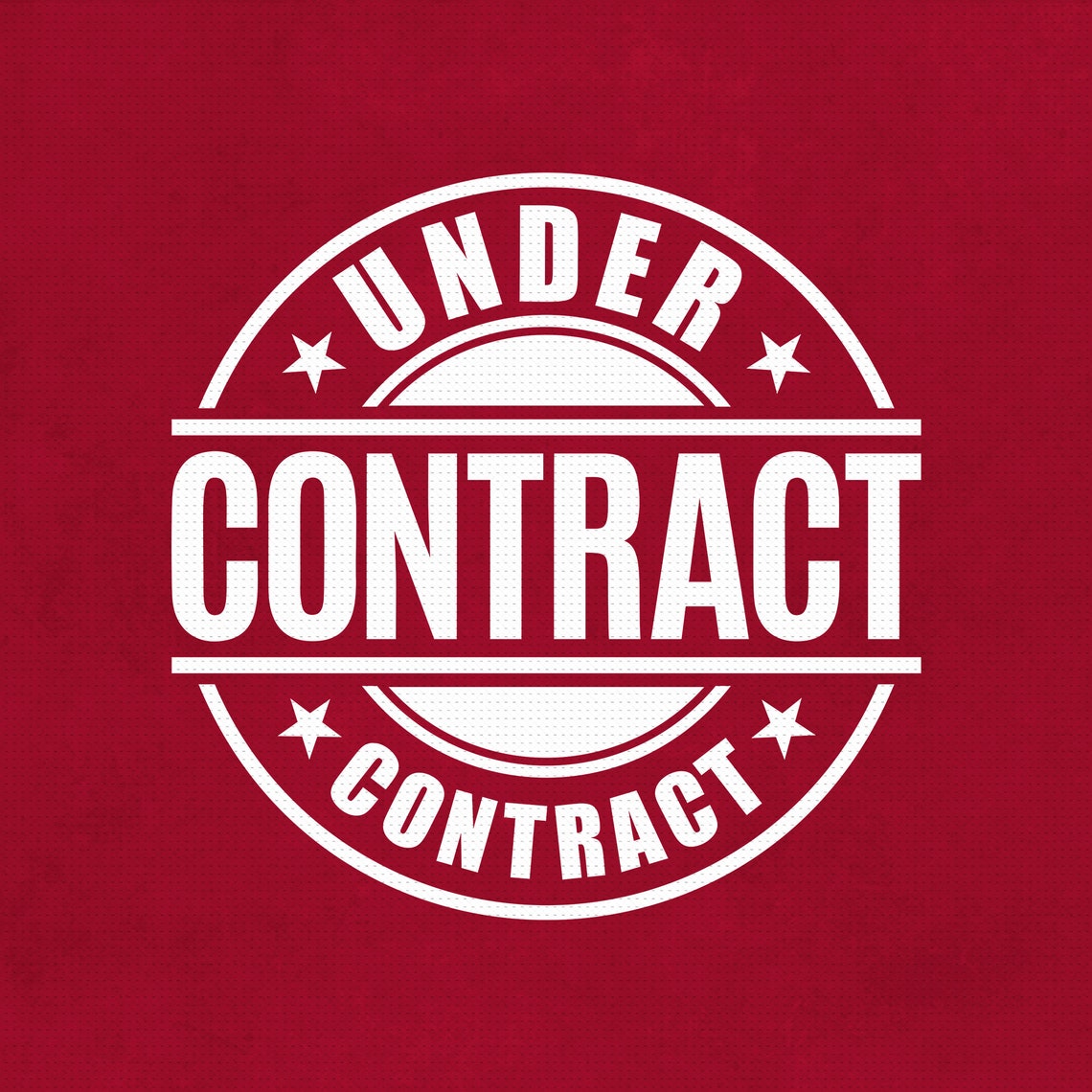 Under Contract Svg Png Eps Pdf Files Real Estate Svg Realtor Etsy