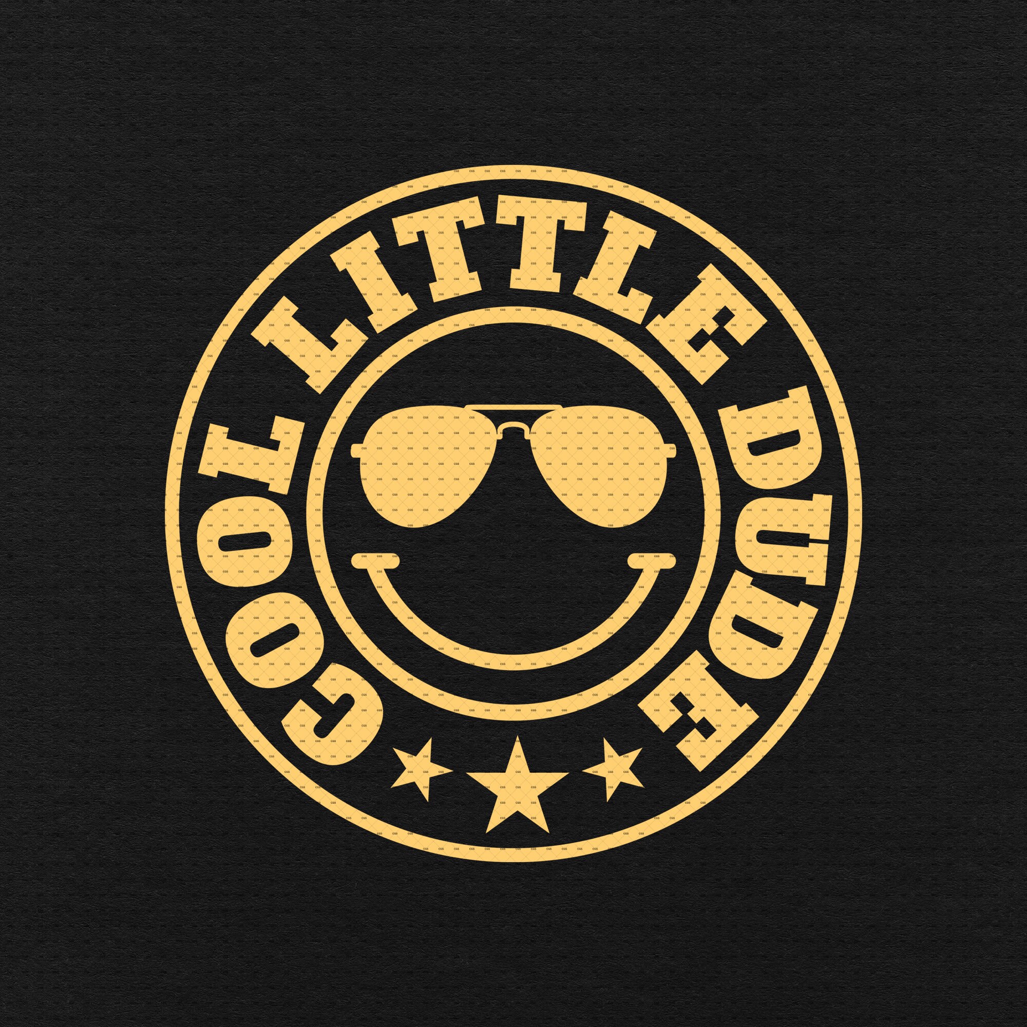 Cool Little Dude Svg Png Eps Pdf Files Cool Dude Svg One Etsy