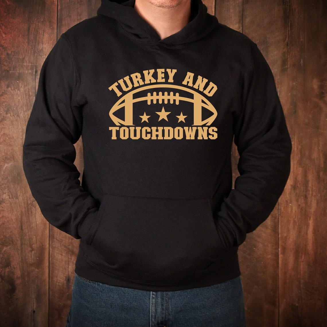 Turkey and Touchdowns Svg Png Eps Pdf Files Turkey and - Etsy