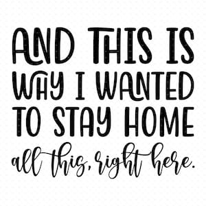 And This Is Why I Wanted To Stay Home Svg, Png, Eps, Pdf, Sarcastic Introvert Svg