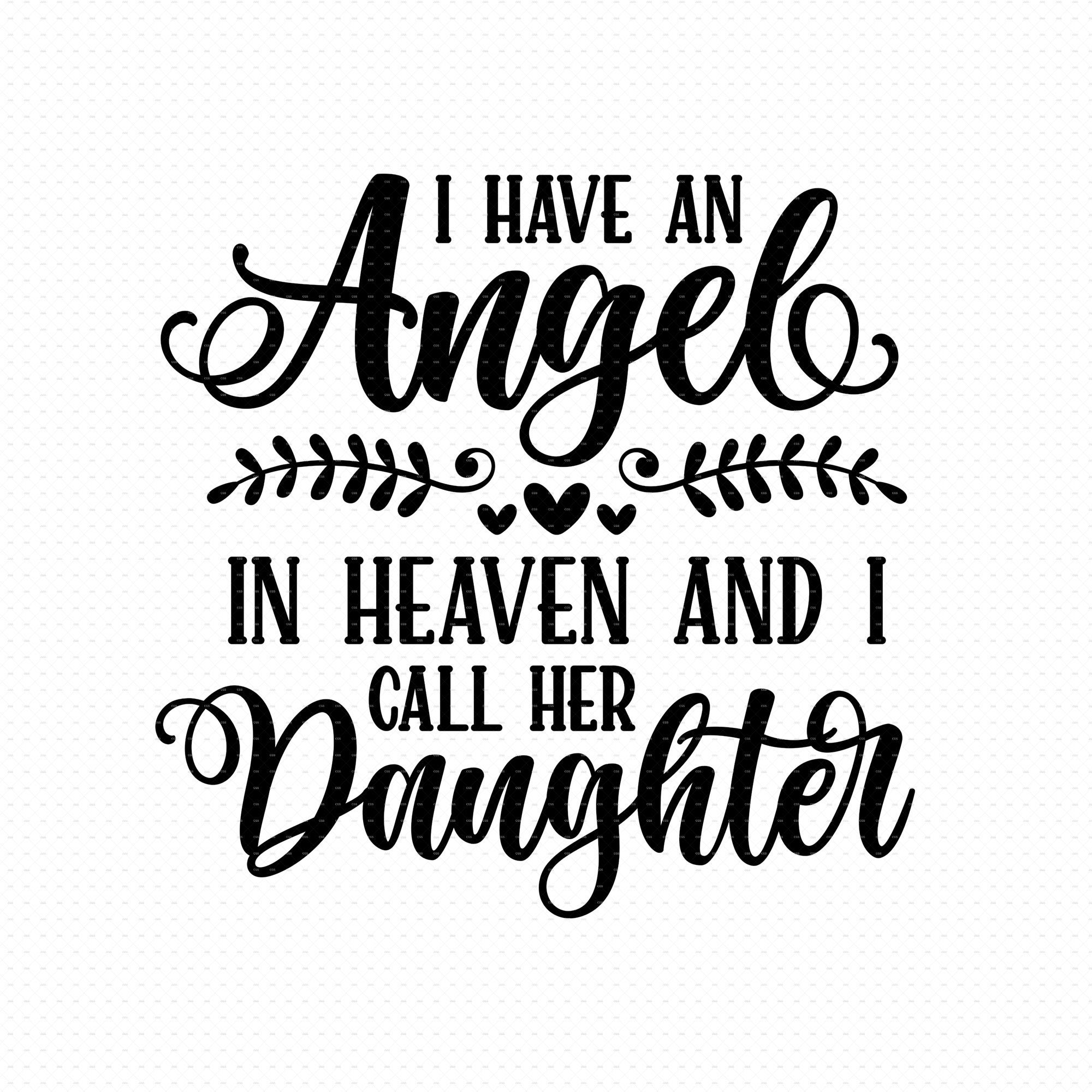Angel Daughter In Heaven Quotes