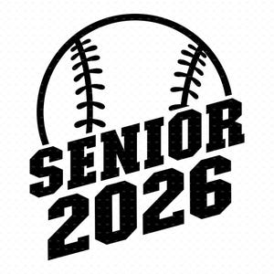 Senior Softball Svg, Pnd, Eps, Pdf Files, Senior Baseball 2026 Svg, Senior Softball 2026 Svg, Senior Baseball Svg, School Softball Svg