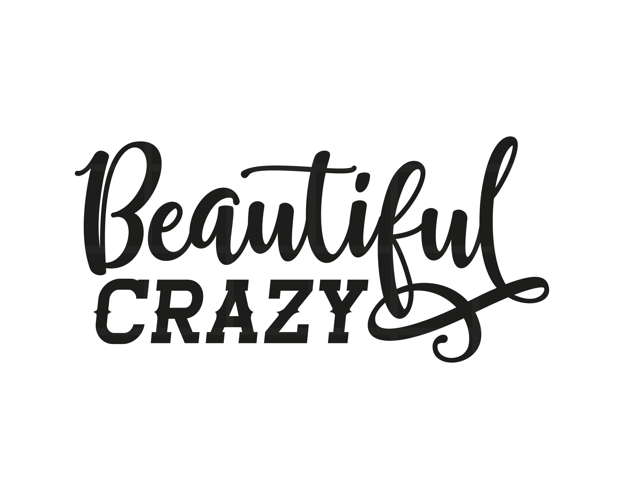 Beautiful Crazy Lyrics Poster, Best Gift Ever, Song Lyrics Poster