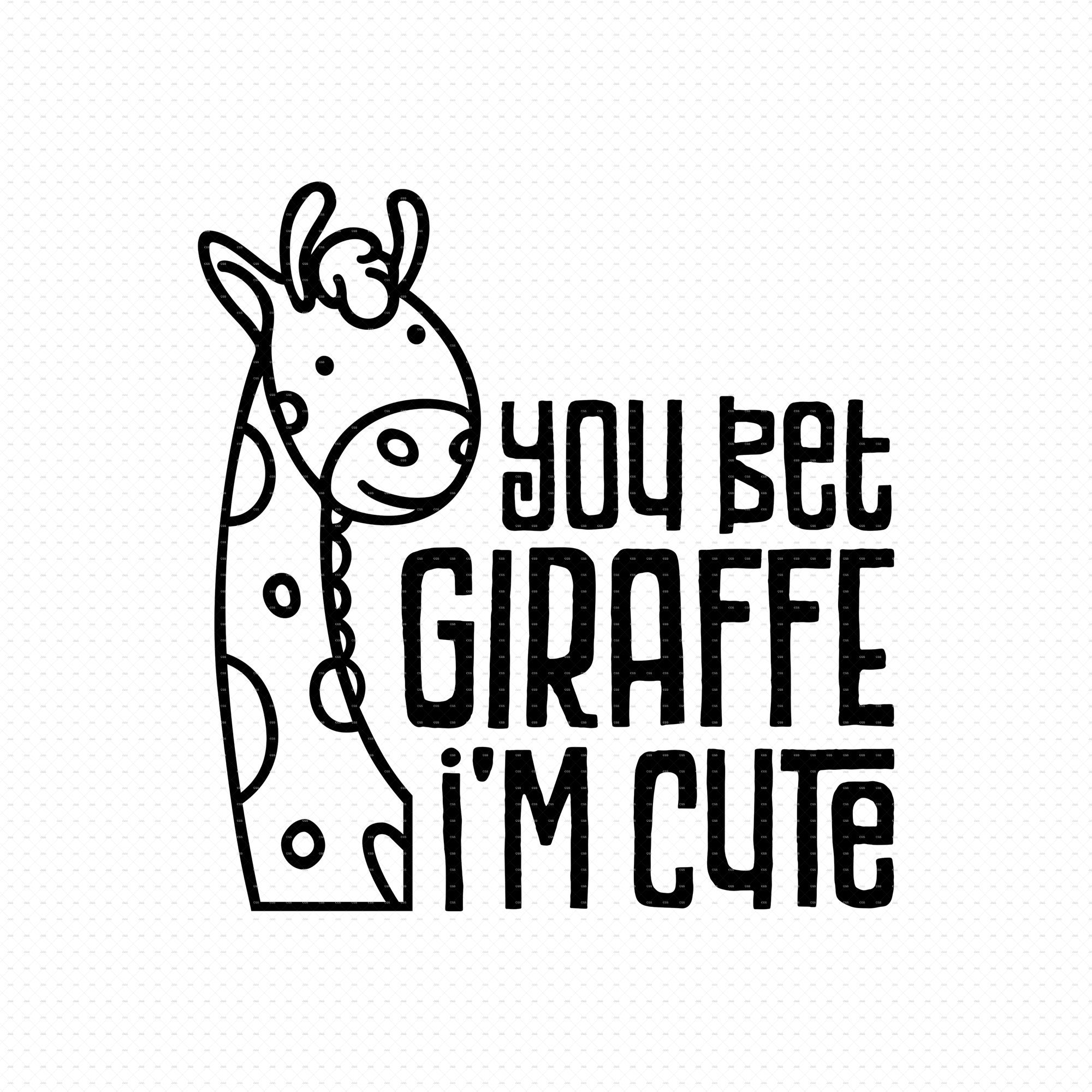 Glückwunschkarte „You Bet Giraffe I'm Proud Of You“ – Tier-Wortspiel Für Job, Abschluss & Mehr