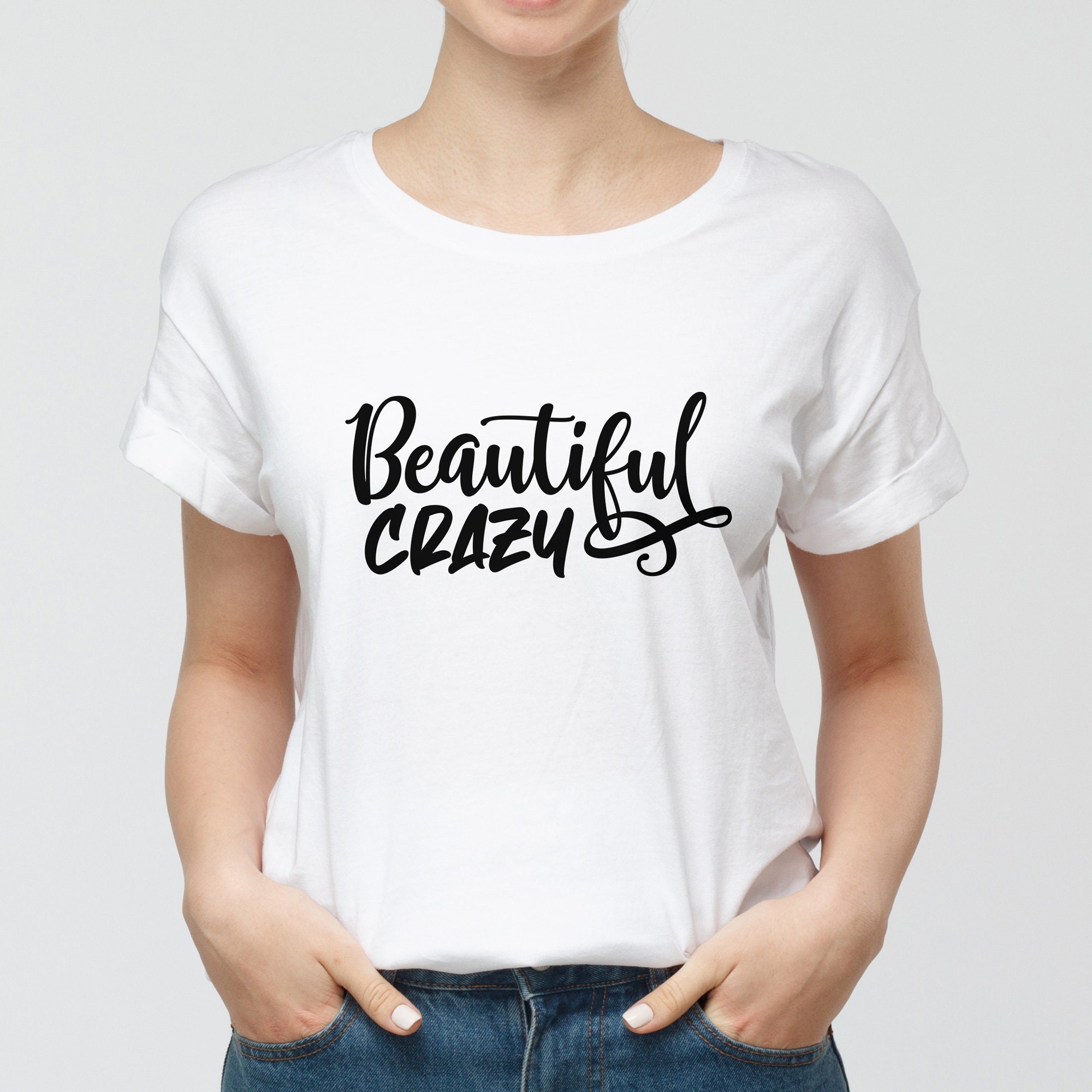 Beautiful Crazy Lyrics Sign SVG file