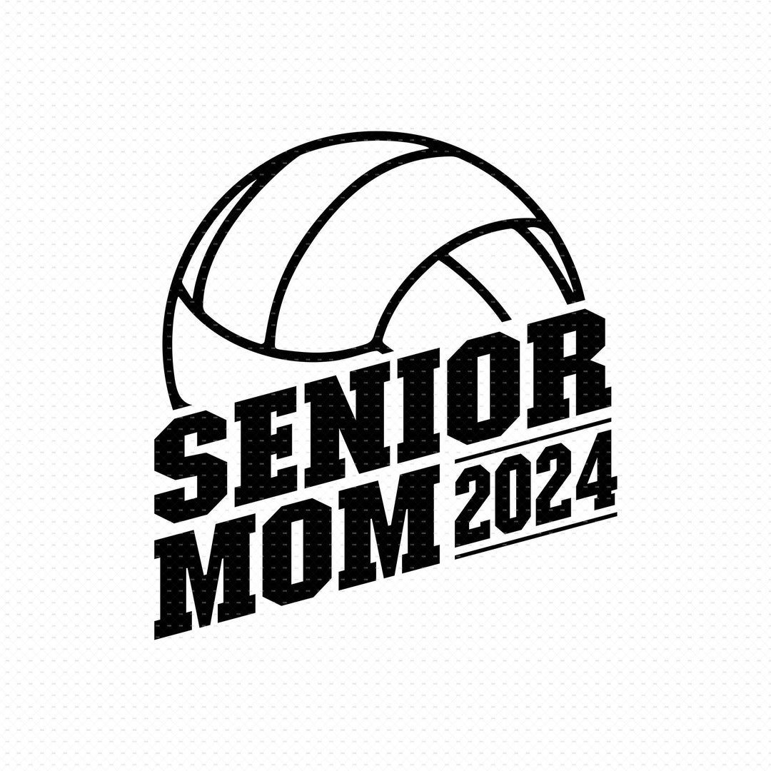 Senior Volleyball Mom Svg Png Eps Pdf Files Volleyball Mom - Etsy