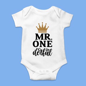 M. Onederful Svg Png Eps Pdf Files, Premier anniversaire Svg, Onederful Svg, Birthday Boy Svg, Mr Onederful Svg