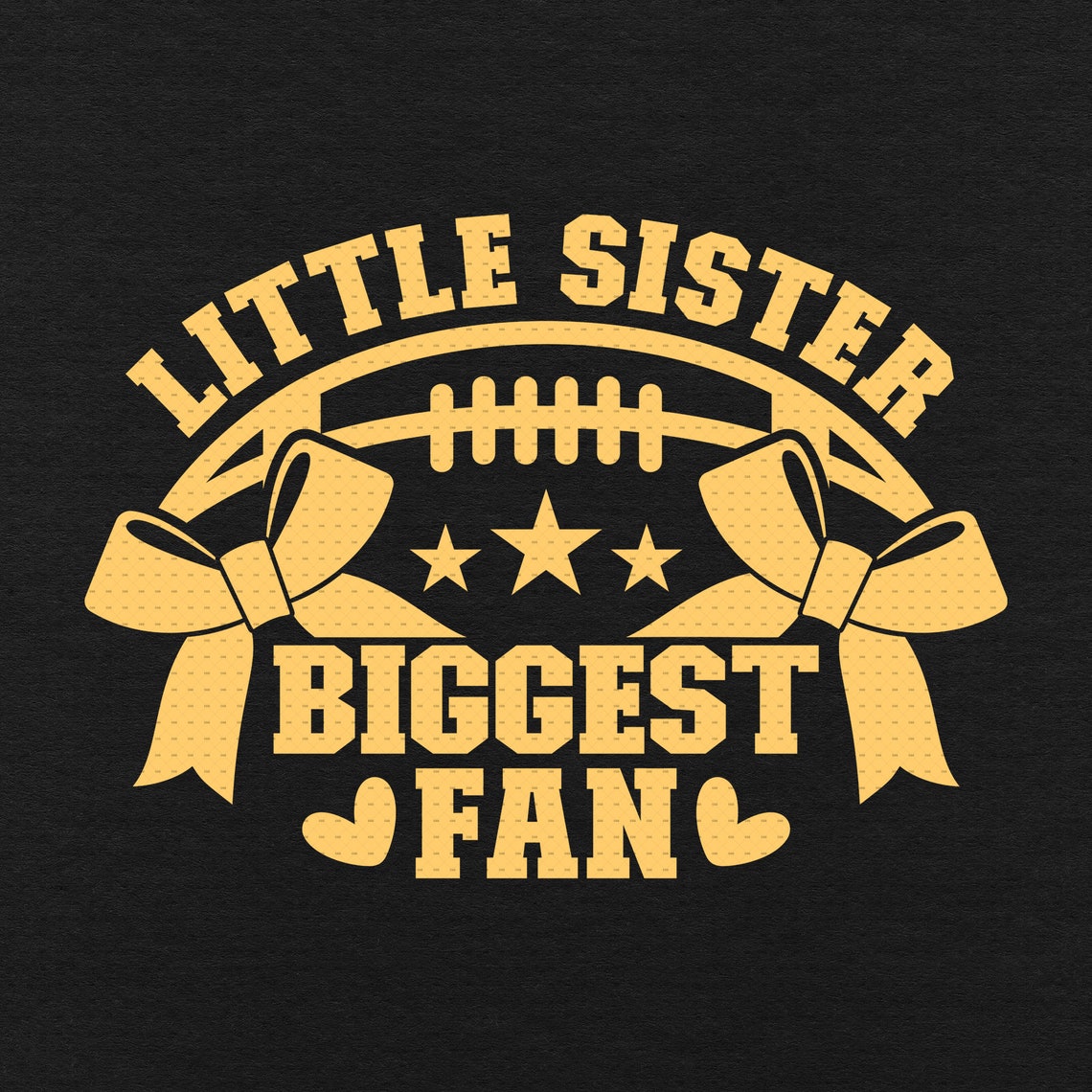 Little Sister Biggest Fan Svg Png Eps Pdf Files Little - Etsy