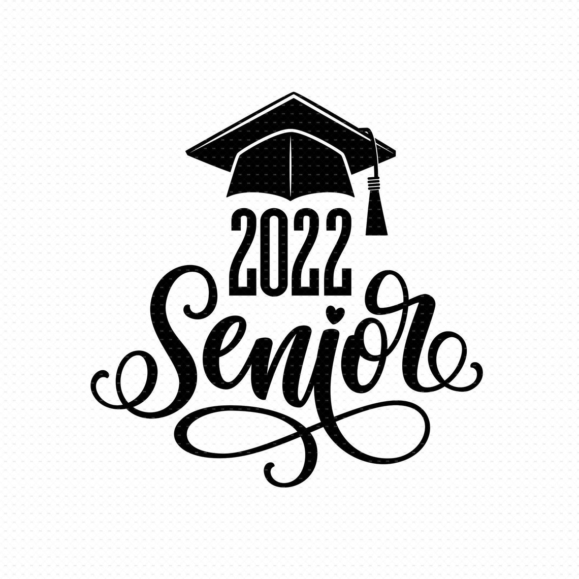 Senior 2022 Svg Png Eps Pdf Cut File Senior Svg 2022 Senior Etsy