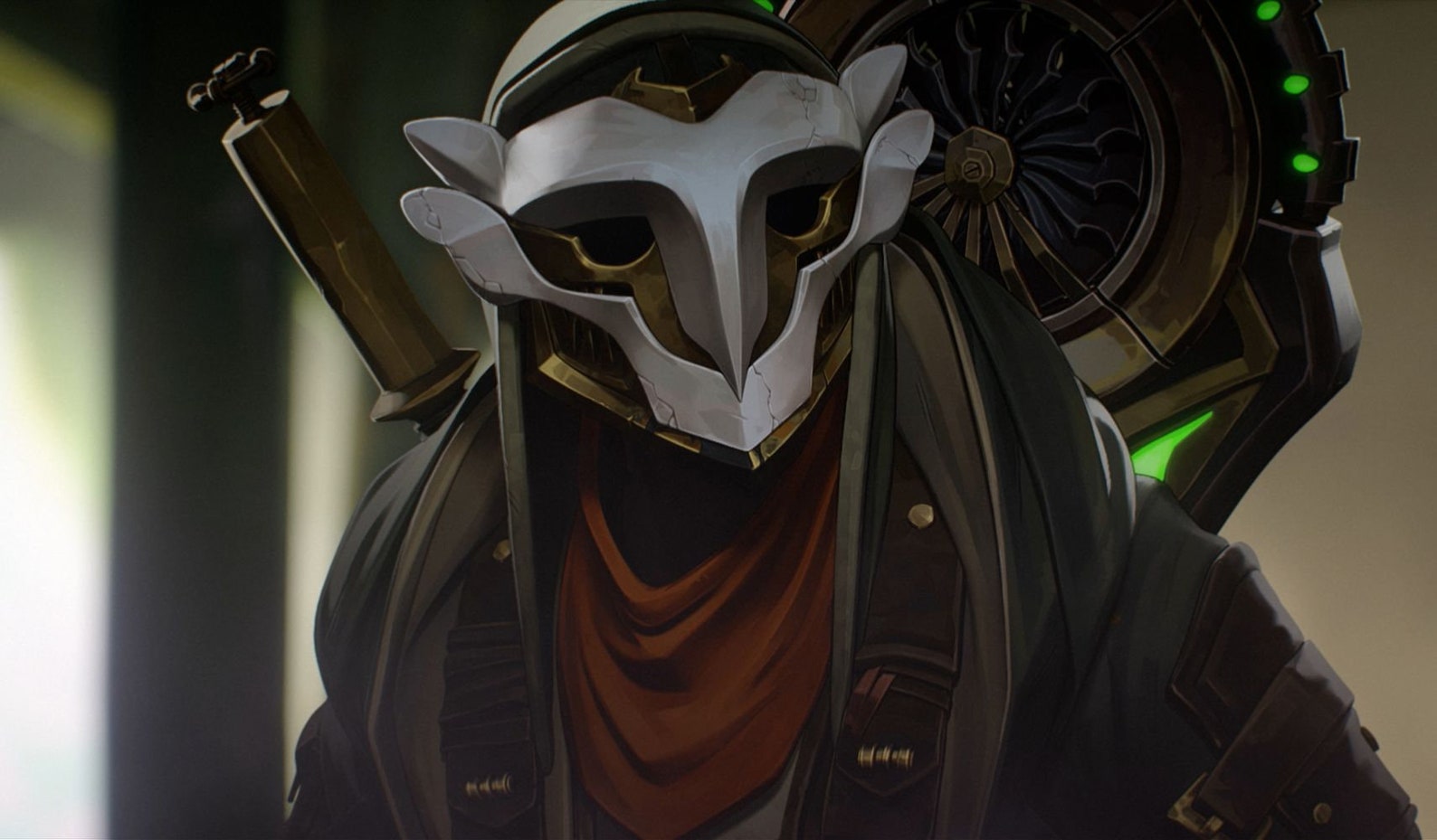 Ekko Mask From Arcane DIGITAL FILE - Etsy Australia