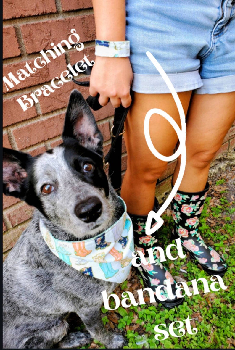 Flamingo Dog Bandana Tropical Pet Bandana Vacation Themed Etsy