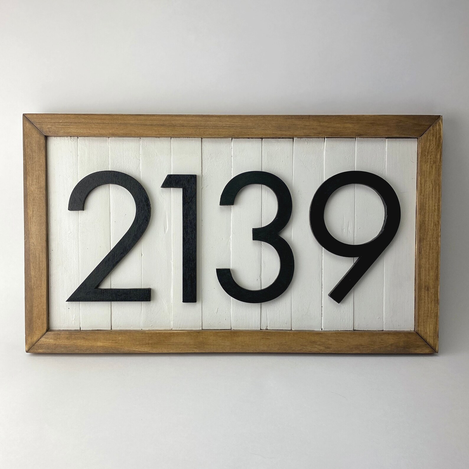 Custom Reclaimed Wood House Number Etsy