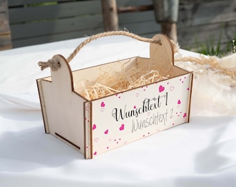Panier Cadeau Tressé Kaki - 30x20x12cm, Avec Sac Et Ruban, Pour Mariage, Anniversaire, Noël