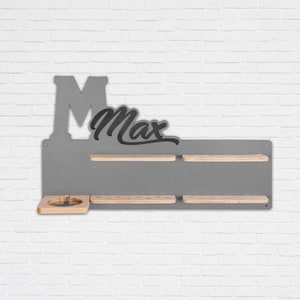 Tonie shelf - free choice of color - can be personalized with your desired name - shelf for Tonie figures, children&#39;s room