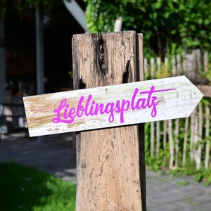 Personalized with your desired text - Unique accents for your home - 3 different sizes to choose from - made of Alu Dibond