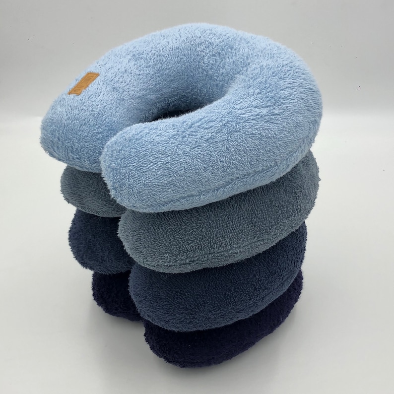 Neck pillow terry cloth with name, 20 different colors image 6