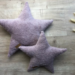 Star cushion terry cloth with name 20 different colors image 10