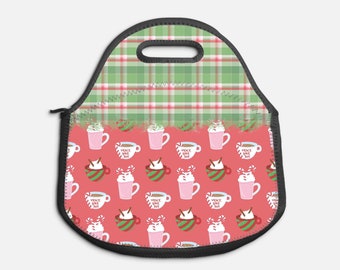 Diy Candy Cane Christmas 0702 Lunch Tote Print | Sublimation Design | Lunch Tote | Lunch Bag | Lunch Box Png | Digital Download ONLY