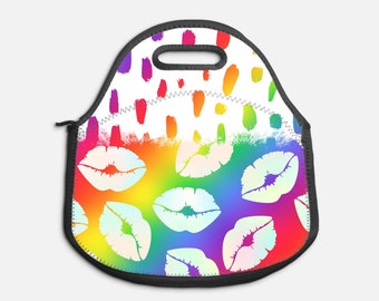 Diy Pride Rainbow 0608 Lunch Tote Print | Sublimation Design | Lunch Tote | Lunch Bag | Lunch Box Png | Digital Download ONLY