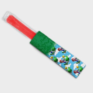 Diy Super Gamer Bricks Inspired 18GP81 Ice Pop Sleeve Simple Holder Print | Sublimation Design | Digital Download ONLY