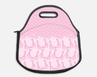 Diy Awareness Pink Courage 1006 Lunch Tote Print | Sublimation Design | Lunch Tote | Lunch Bag | Lunch Box Png | Digital Download ONLY