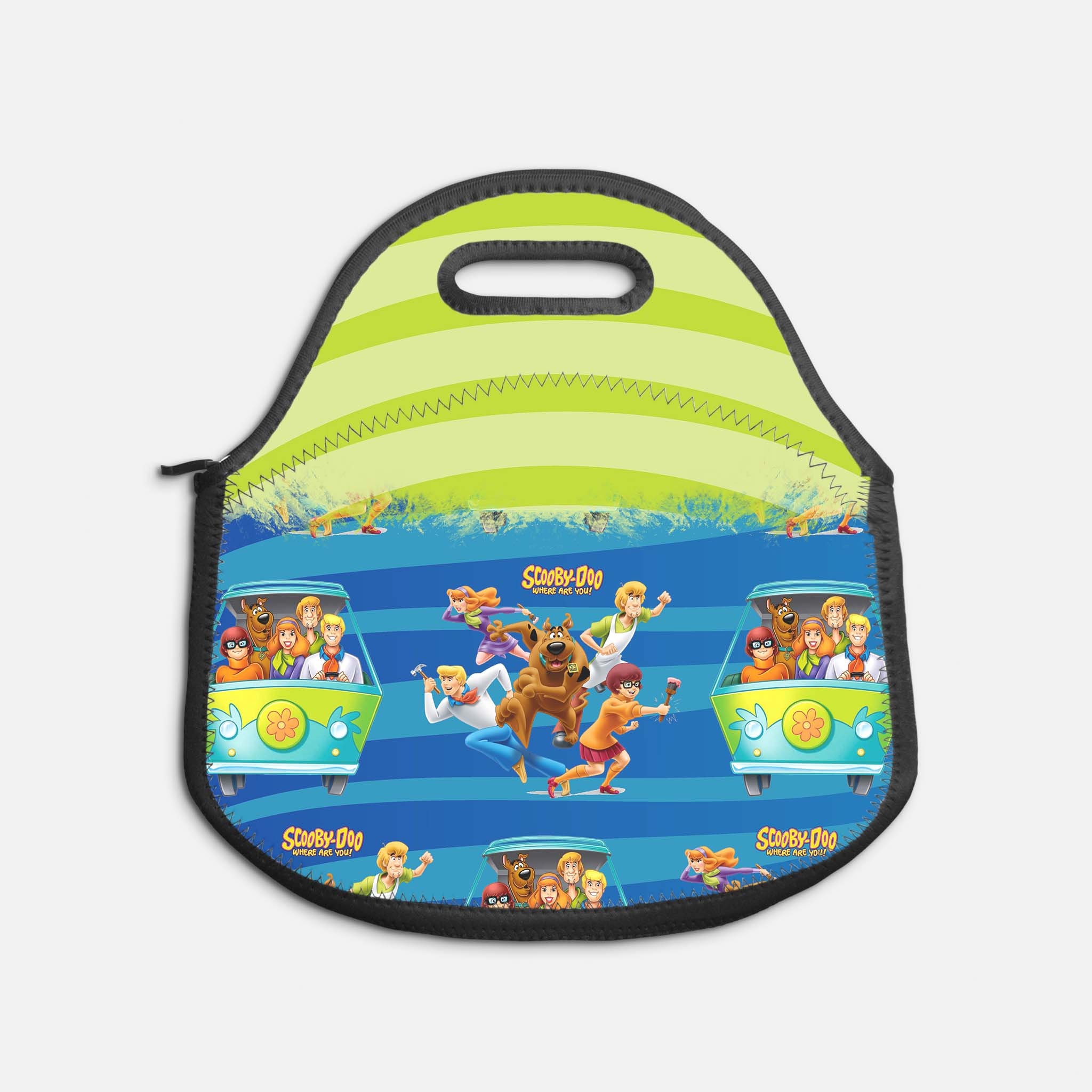 Scooby Doo Print Insulated Neoprene Lunch Bag for Kids and Adult