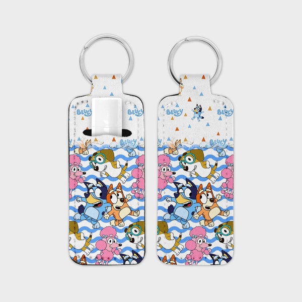 Diy Inspired Blue Heeler Dog 2534 Chapstick Lip Balm Holder Keychain Print | Sublimation Design | Digital Download ONLY