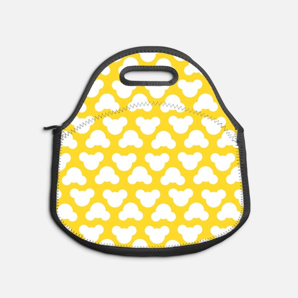 Diy Inspired Magic Mouse Bold Yellow Lunch Tote Print | Sublimation Design | Lunch Tote | Lunch Bag | Lunch Box Png | Digital Download ONLY