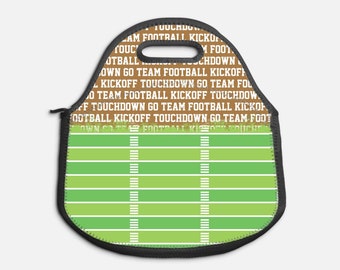 Diy Football Fun 0804 Lunch Tote Print | Sublimation Design | Lunch Tote | Lunch Bag | Lunch Box Png | Digital Download ONLY