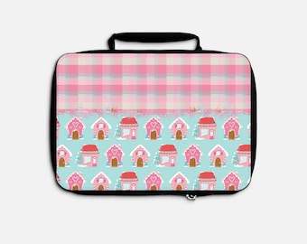 Diy Christmas Village 0904 Lunch Box Print | Sublimation Design | Lunch Tote | Lunch Bag | Lunch Box Png | Digital Download ONLY